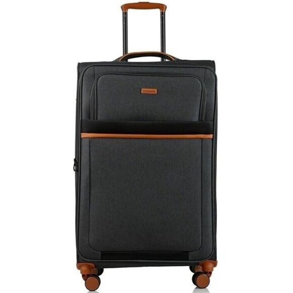 CHAMPS Classic II Collection 1-piece Softside Luggage  suitcase 22 Grey GREY